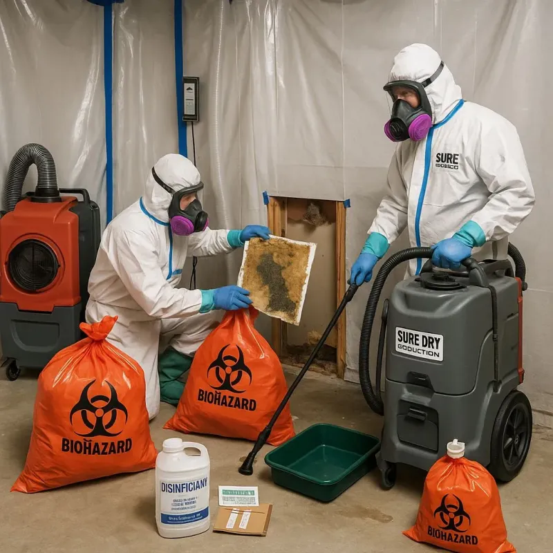 Contaminated Water Handling Protocols process in South Bound Brook, NJ