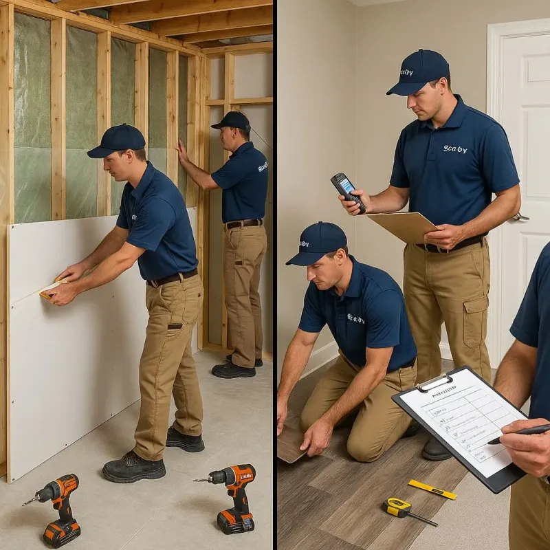 Repairs and Reconstruction process in South Bound Brook, NJ