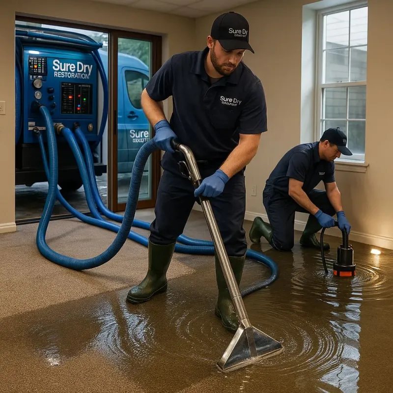 Water Extraction and Removal process in South Bound Brook, NJ